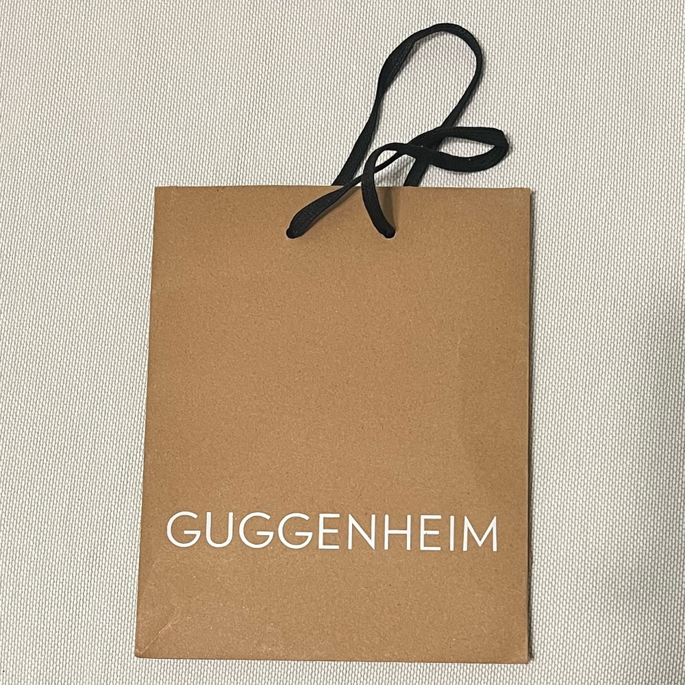 Guggenheim paper shopping bag, small